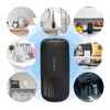 Black Air Purifier Portable USB Powered Low Noise Car Air