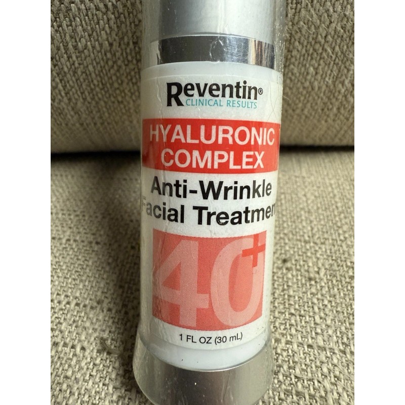 Reventin Hyaluronic Complex Anti-Wrinkle Facial Treatment 1oz New & Sealed