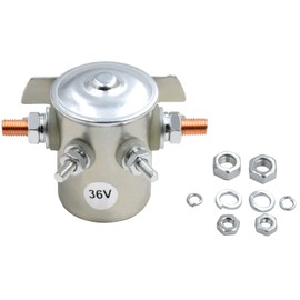 AHL 36V Continuous Duty Solenoid Relay for Ezgo TXT Series,1980-2010 Electric Golf Cart,Prestolite 15-242 15-243 15-334 SAS-4301 SAS-4302 SAS-5303A 50-51184 3016 11761-G1 27855-G01 31680-G1