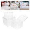MAGICLULU 3pcs Craft Paper Organizer Storage Box Scrapbook Paper Sticker