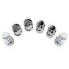 WUYLKZT Lug Nuts Wheel Locks M14 x 1.5 Thread,4 Anti
