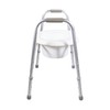 PCP Raised Toilet Seat and Safety Frame, Pre-Assembled Tool Free,