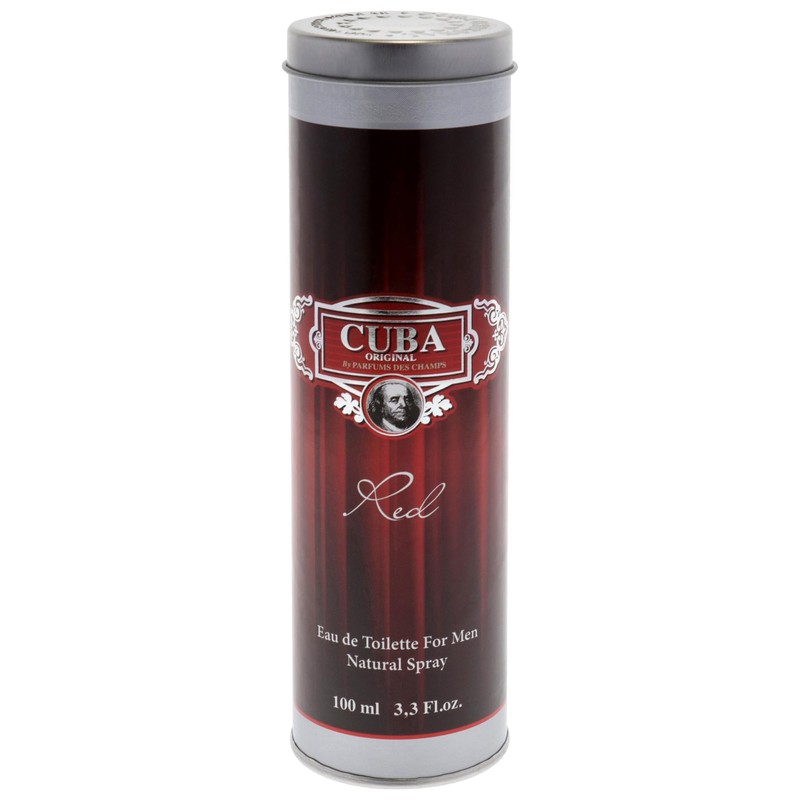 Cuba Red By Cuba For Men Edt Spray, 3.3 Fl