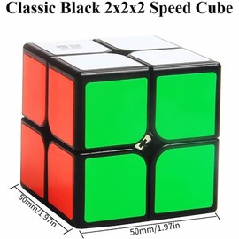 Unbranded 2x2 QiYi QiDi Super Fast Speed Cube Magic Twist Puzzle Brain Teaser - USA SELLER