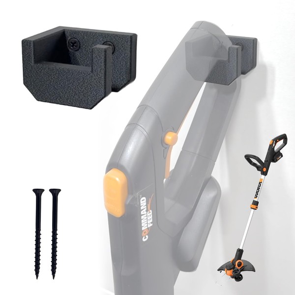 Mount Works Wall Mount for Worx String Trimmers - Custom
