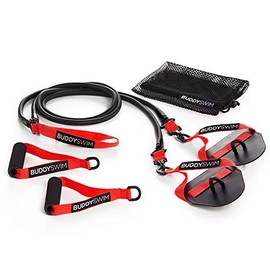 Bandas de Resistencia Super Stroke con Asas Intercambiables y remos. Bandas de Fitness para Entrenamiento estático en seco con Diferentes Niveles de R