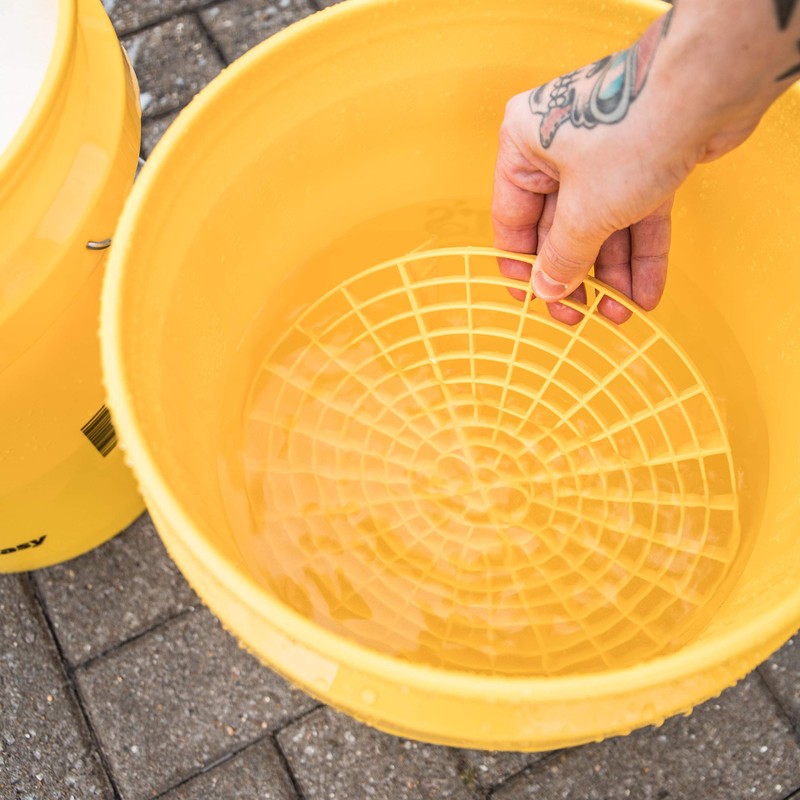 Meguiar's Yellow Bucket, Car Wash Bucket for Water and Suds