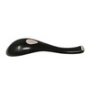 Matte Black Spoon Astragalus Lotus Flower Set of 5 Commercial