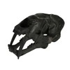 Things2Die4 Black Saber Toothed Cat Skull Statue Smilodon
