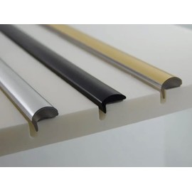 Trim-Gard 5/16" Colored L-Shaped Door Edge Guard Molding (50 Feet, Super White)