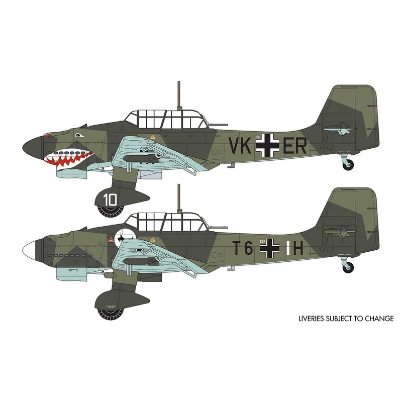 Airfix Model Set - A03087A Junkers Ju87 B-1 Stuka Model