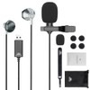okcsc AC300 USB Headphones for Laptop with Omnidirectional Lavalier Lapel