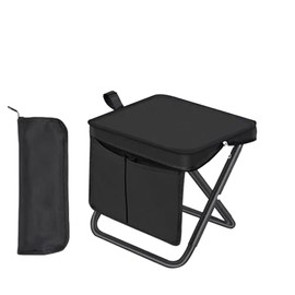 HTPARY Folding Chair, Ultra Lightweight, Load Capacity 220.5 lbs (100 kg), Compact Design, Outdoor Chair, Portable, Easy Assembly, For Indoor and Outdoor Use, Black, Popular Lightweight Folding Chair