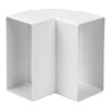 220 x 55 mm Deflection Piece Vertical Flat Channel Square