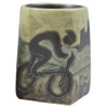 Mara Stoneware Mug - Bicyclist 12 oz.