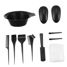 FOMIYES Hair Mens Hair Dye Hair Coloring Detangle Hair Dye Brush Bowl Gloss Hair Dyeing Kits Salon Hair Clips Dye Hair Glaze Hair Dye Tool Hair Dye Permanent Highlight Black Pp