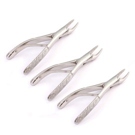 OdontoMed2011 Set Of 3 Dental Extracting Forceps #150SK Dental Extraction Instruments ODM