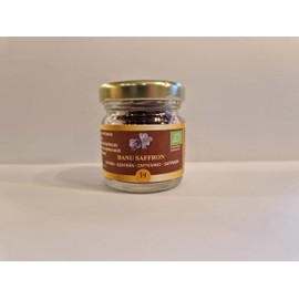 Organic Saffron - Award Winning Grade A all Red Organic Saffron Threads by Banu Saffron -