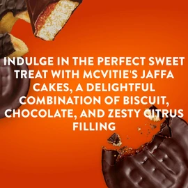 McVitie's McVitie's Jaffa Cakes 4 Cake Snack Pack, 50 g (Pack of 20)