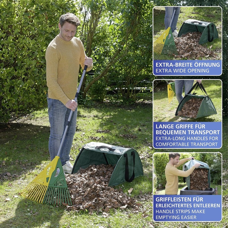 Garden Tool Model XL Leaf Collector Efficient Leaf Collecting with