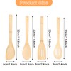Wooden Bamboo Spoon Set Including Container - Sustainable Kitchen Aid