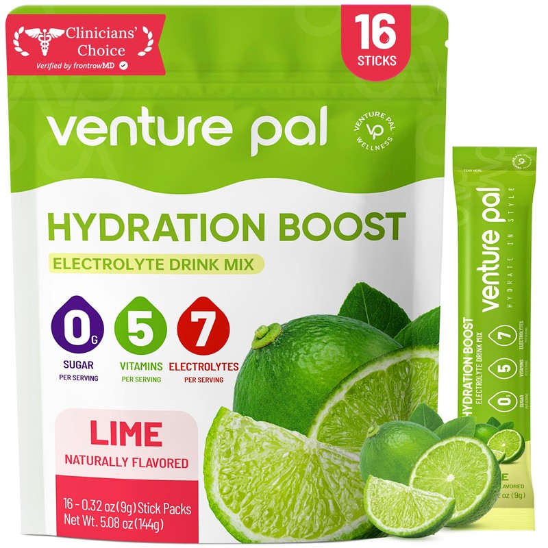 Venture Pal Sugar Free Electrolyte Powder Packets - Liquid Daily