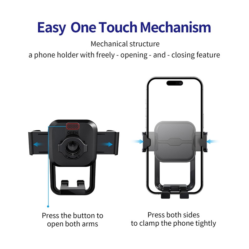 Masergogo Car Phone Holder for 2017-2025 Mazda CX-5 Auto Accessories