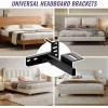 CCJH Adjustable Bed Headboard Wall Mounting Brackets,Footb