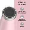 THERMOS ICON SERIES, Stainless Steel Tumbler, Sunset Pink, 16 oz