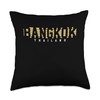 Bangkok Thailand Throw Pillow