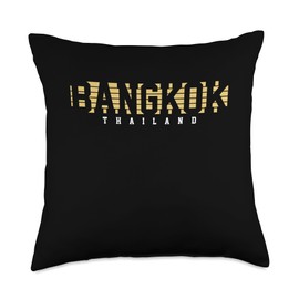 Bangkok Thailand Throw Pillow