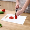 Dynko 6-Pack Chopping Board Mats, Plastic Kitchen Cutting Boards, White