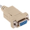 Cablematic - Cable Null-Modem Series 15m POS (DB9-M/H)
