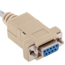 Cablematic - Cable Null-Modem Series 15m POS (DB9-M/H)