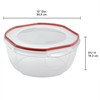 Sterilite Ultra-Seal 8.1 Qt Bowl, Large Airtight Food Storage Container,