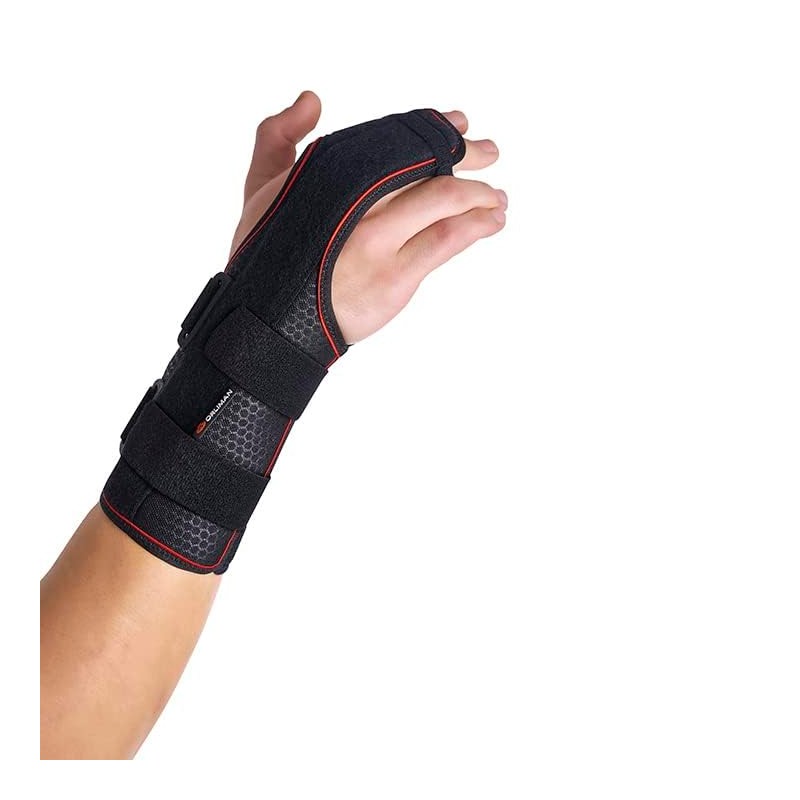 Orliman Semicircular Wrist Support with Palmar Splints - Back/2nd and