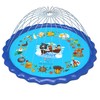 Splash Pad Mat, Sprinkler Water Inflatable Pool, Summer Outdoor Backyard