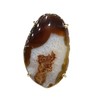 Dazzle Appeal Natural Agate Geode Slice Crystal Gemstone Free-Form Stone