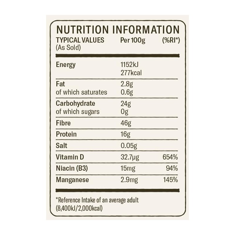 Everyday Superfood Organic Seven Mushroom Blend Powder 900g, 7 Mushrooms