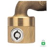 Flow Security Systems The FaucetLock | Heavy Duty Brass Construction