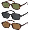 Gafas De Sol Rectangulares Con Estilo,Gafas De Sol Unisex De
