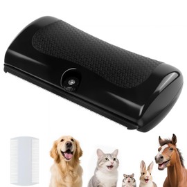 Deshedding Dog Brush & Pet Hair Remover Comb – Multi-Purpose Grooming Tool for Cats, Dogs, Rabbits, Horses, Hamsters, and More | Itching Relief & Ideal Gift for Pet Lovers