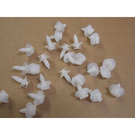 Online Auto Supply 20 New Interior Door Trim Plastic Panel Retainers Clips Fits GMC GM Vans SUV