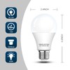 LOXYEE Garage Door Opener LED Light Bulb 2 Pack，15W Equivalent