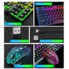 Wireless Gaming Keyboard and Mouse Combo with 87 Key Rainbow