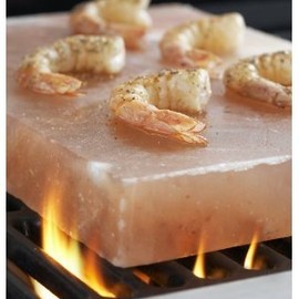 Himalayan Crystal Salt Tile 8x8x2 for Grilling on BBQ imported by Pure Salt