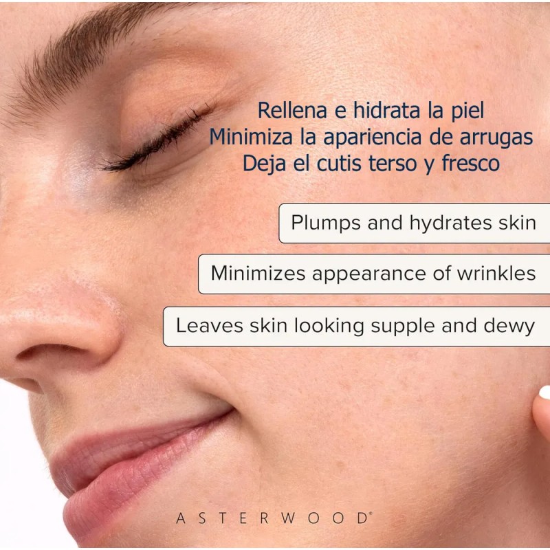 Asterwood Suero De Ácido Hialurónico Anti-edad, 29 Ml, 1 Oz