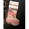 Custom Quilted Christmas stocking