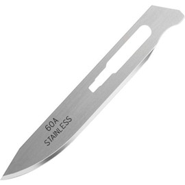 Havalon Piranta #60A Stainless Steel Replacement Blades – 12 Pack, Razor-Sharp Skinning Blades for Piranta-Style Knives