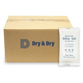 Dry & Dry Dry & Dry 500 Gram [20 Packets] Silica Gel Packets Desiccants, Silica Packets - Rechargeable Silica Gel Packs, Desiccants Packets, Silica Gel